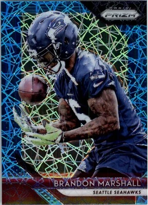 2018 Panini Prizm Prizms Lazer #23 Brandon Marshall - FB - Image 1 of 2