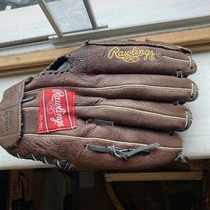 Rawlings RS130 13" LH Throw Renegade Fastback Baseball Softball Glove Dark Brown - Picture 1 of 7