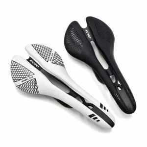 Carbon Fibre Bicycle Saddle Hollow Mountain Bike MTB Road Bike Saddle Seat 115g - Picture 1 of 8