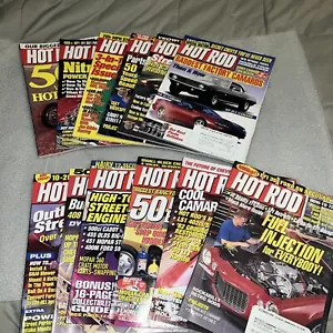 (12) Hot Rod Magazines 1998 Complete Set Of 12 T64 - Picture 1 of 17