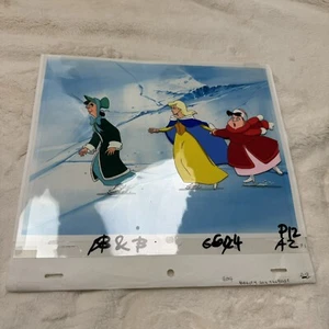 Golden Films Beauty And The Beast Film Hand Drawn Animation Cel And Drawing - Picture 1 of 8