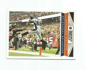 Tarjeta de puntuación Panini 2013 Demaryius Thomas (Denver Broncos) #62 - Imagen 1 de 1
