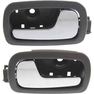 Rear Interior Door Handle Set of 2 Left Right for 2007-2008 Pontiac G5 Base - Image 1 of 4