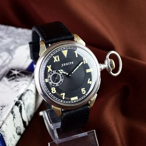 Swiss Watch Zenith Vintage Marriage Men's Wristwatch Military Style WW2 Serviced - Picture 1 of 13