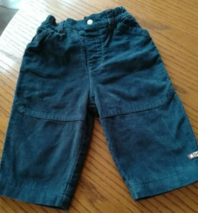 baby hose gr.74 mit rundum-dehnbund 1 metallknopf 4 taschen gefüttert farbe blau - Bild 1 von 7