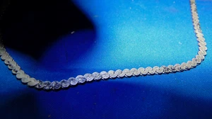 30" Vintage 925 Sterling Silber High Fashion Halslos Schönes Metall - Bild 1 von 6
