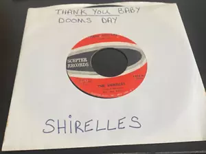 THE SHIRELLES -Are You Still My Baby /Dooms Day0Scepter 1292 (1964) 7" 45RPM-VG+ - Picture 1 of 3
