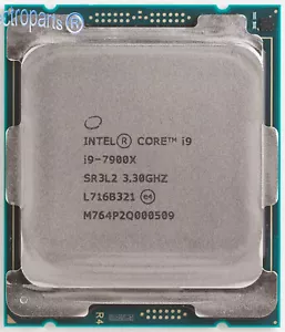 Intel Core i9-7900X SR3L2 3.30GHz 10-Core 13.75M LGA-2066 CPU Processor - Picture 1 of 1