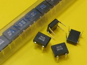 5 Stück DB106 Bridge Rectifier 1A 800V MMC / Brücken-Gleichrichter (M6187) - Picture 1 of 1