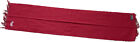 HARRODS VinTaGe 100% Lambswool 12”x52" Red Scarf The Man's Shop Made in England