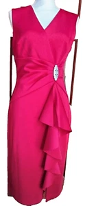Abito da sera JH 6 elegante matrimonio formale festa abito da sera rosso nuovo con etichetta SPEDIZIONE GRATUITA - Foto 1 di 14