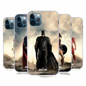 JUSTICE LEAGUE MOVIE CHARACTER POSTERS CASE GEL CASE FOR APPLE iPHONE