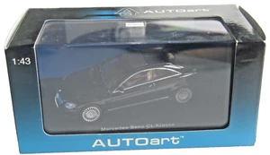 Mercedes CL C216 S CLASS CL COUPE BLACK METALIC 1/43 AUTOART - Picture 1 of 7