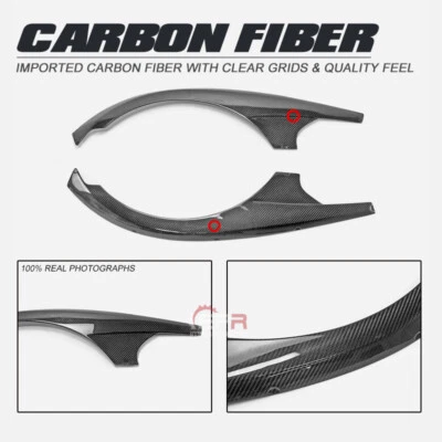 Para Toyota GR86 ZN8 Fit Subaru BRZ ZD8 Guardabarros delantero arco acampanado + 5 mm carbono seco Foto 1 de 4