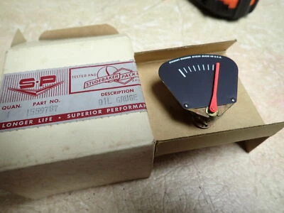Studebaker 1559787 OIL Gauge 1963 Lark - Image 1 of 2