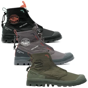 Palladium Pampa Viaje Ligero Ripstop Botas Hi Top Quick Encaje Talla Hombre Dama - Imagen 1 de 16