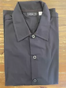 Chefwear Kurzarm Button Down Kochhemd schwarz Größe XL - Bild 1 von 7