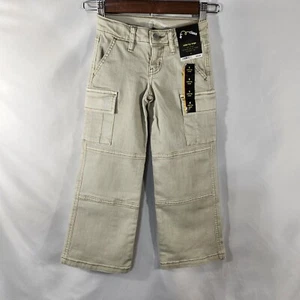 Girls' Mid-Rise Wide Leg Cargo Pants - art class™ NWT Size 5 (LL-11) - Picture 1 of 8