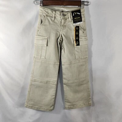 Girls' Mid-Rise Wide Leg Cargo Pants - art class™ NWT Size 5 (LL-11) - Image 1 of 4