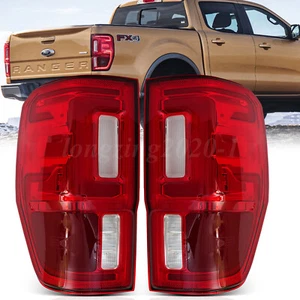 Luz trasera para Ford Ranger 2019-2023 con punto ciego LED izquierdo y derecho lámpara trasera freno - Imagen 1 de 28