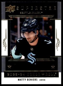 Matty Beniers 2023-24 Upper Deck Series 1 Honor Roll RC #HR-2 Seattle Kraken
