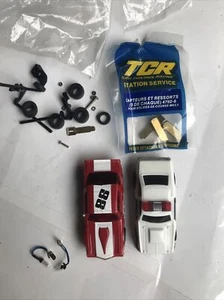 TCR CAMARO 7421 Et Voiture De Police 7420 Du Circuit Police Poursuite - Imagen 1 de 12