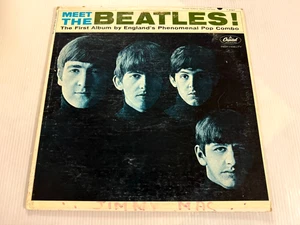 Meet the BEATLES MONO LP 1964 Capitol T 2047 6 ON BACK NO MARTIN CREDIT 11 ASCAP - Bild 1 von 13