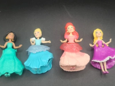 Lote de 4 muñecas clip princesa Disney Foto 1 de 4