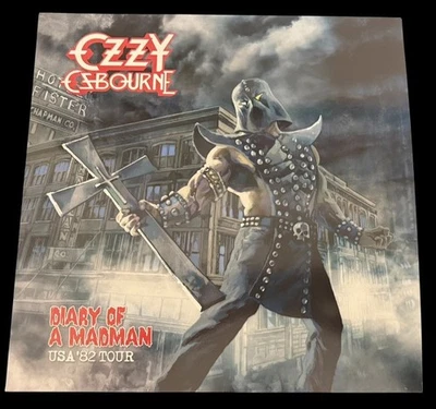 OZZY OSBOURNE - Diary Of A Madman Tour '82 Tour - BLACK #'ED - VINYL 2 LP - NEW - Image 1 of 2