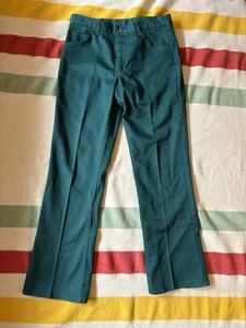 VTG Lee Flare Bootcut 70s Union Retro 33x36 Retro Classic Style USA - Picture 1 of 5