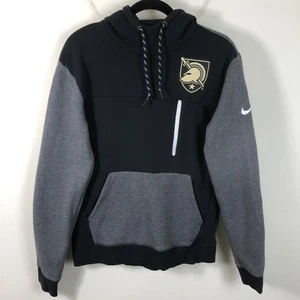 Nike Army Black Knights Slim Fit Pullover Hoodie Sweatshirt Men’s Sz M Black - Picture 1 of 16