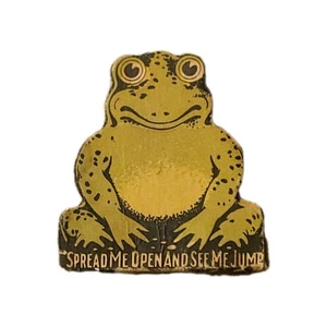 1930 Vintage Premium Cracker Jack Preis springender Frosch Spielzeug - Bild 1 von 5