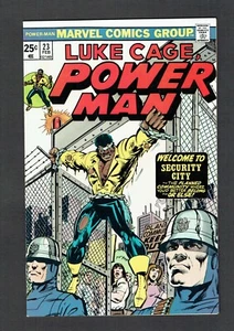 Luke Cage, Power Man #23 Marvel Comics 1974 VF/NM Welcome to Security City  - Picture 1 of 2
