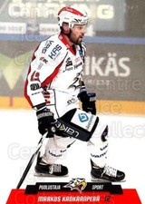 2017-18 Finnish Cardset #136 Markus Kankaanpera