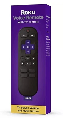 Roku Voice Remote-Compatible with All Roku Models (Channel Shortcuts Vary) - Image 1 of 4