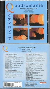 Quadromania: Arthur Rubinstein The Legacy (1889-1982) 4 CD Box, , RubinsteinArth - Bild 1 von 1