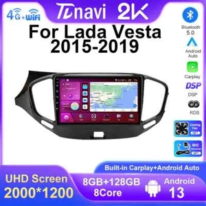 For LADA Vesta Cross Sport Android CarPlay Car Radio Player Stereo GPS Screen - Picture 1 of 32