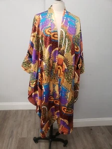NEW Goo Goo for BAR III Womens Duster  2 X Designer Artistic Lined GORGEOUS! - Picture 1 of 8