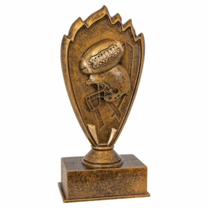 7" Football Blaze Series Trophy Personalized Free - Picture 1 of 2