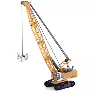 Excavator Crane 1:87 Diecast Construction Vehicle Toys Engineering Model Gifts - Picture 1 of 16