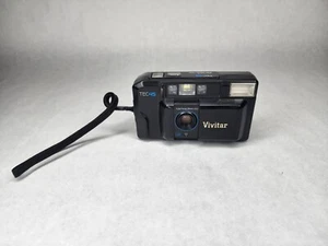 Vivitar TEC45 Point and Shoot Compact Auto Focus 35mm Camera - Power Tested Only - Picture 1 of 5