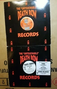 3 Vinyl Record Lot Death Row Original The D.O.C. Nate Dogg Makaveli 2Pac 1997 - Picture 1 of 12