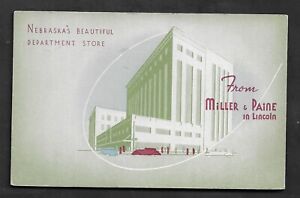 1930's Lincoln, NE - Miller & Paine Department Store Postcard