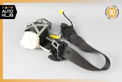 Cinto de segurança dianteiro direito 08-14 Mercedes W204 C300 C350 C63 AMG passageiro preto fabricante de equipamento original - Imagem 1 de 4