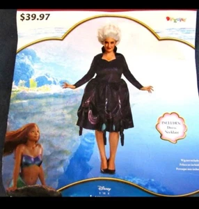 Halloween Costume Women's The Little Mermaid "Ursula" Size S (4-6) New In Bag - Picture 1 of 4