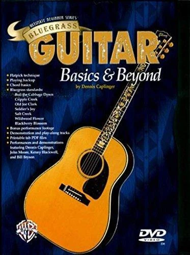 Bluegrass Guitar Dennis Caplinger Guitar Book and DVD Alfred Musi - Image 1 of 1
