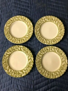 Antique Staffordshire Lucerne Dessert Plates J & G Meakin - Picture 1 of 3