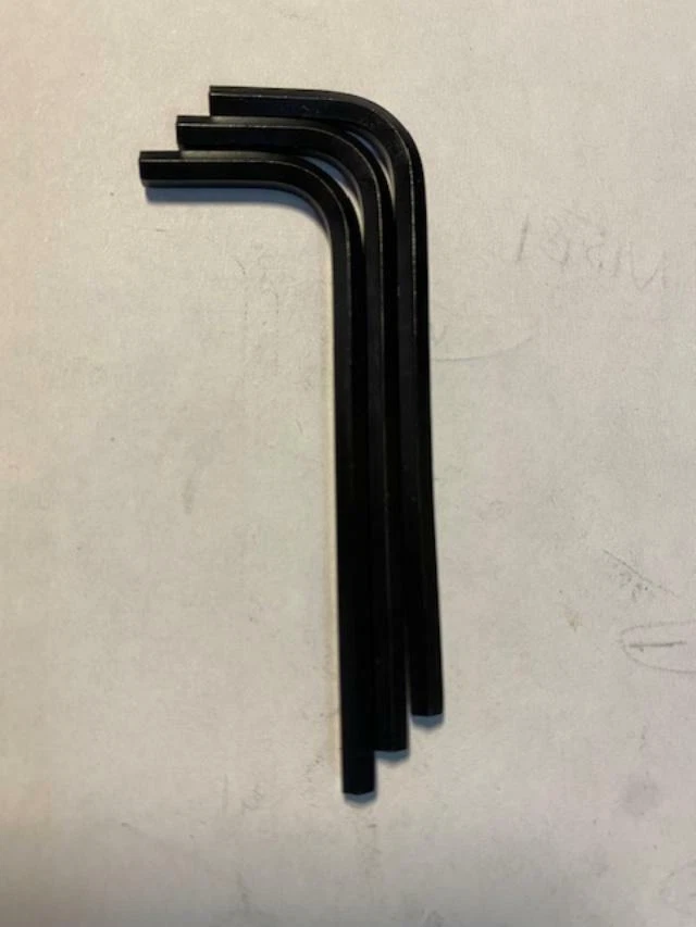 Allen B67008 SA 1/8" Hex Key 3pcs. USA - Image 1 of 1