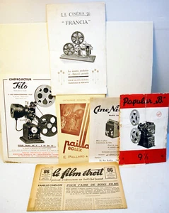 lot de 3 notices de projecteurs "COLLECTOR" - Circa années 1920/40 ' - Picture 1 of 3