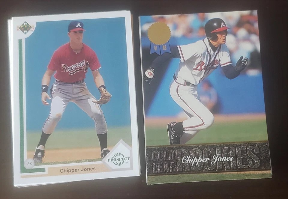 Chipper Jones Base/Inserts - You Pick - $1.50 or 2 Card Minimum - Image 1 of 1